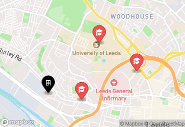 Closest campuses from Burley Road