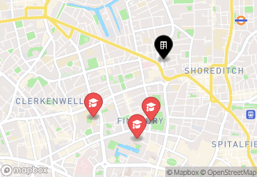 Closest campuses from iQ Shoreditch