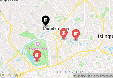 Closest campuses from The Stay Club Camden