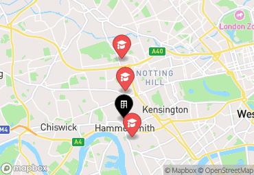 Closest campuses from iQ Hammersmith