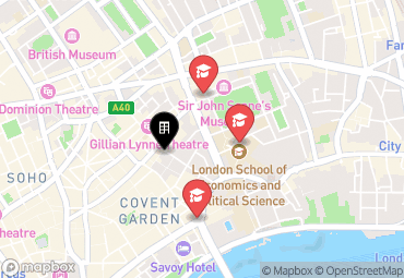 Closest campuses from Grosvenor House