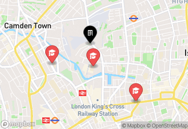 Closest campuses from urbanest King's Cross