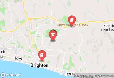 Closest campuses from Moulsecoomb Place - Moulsecoomb