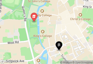 Closest campuses from Pembroke College