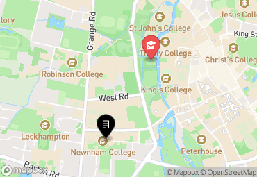 Closest campuses from Newnham College