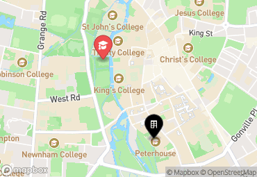 Closest campuses from Peterhouse