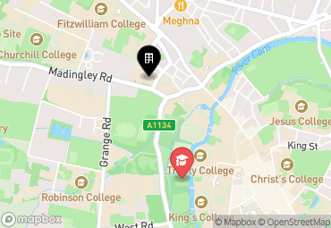 Closest campuses from Lucy Cavendish College