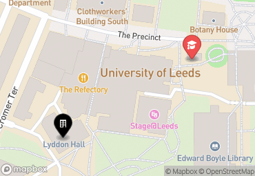 Closest campuses from Lyddon Hall