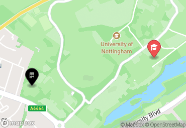 Closest campuses from Ancaster Hall