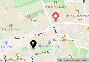 Closest campuses from Exeter College