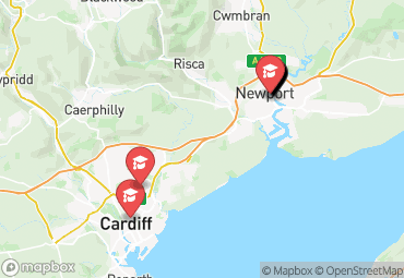 Closest campuses from Newport Student Village