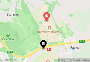 Closest campuses from Stanmer Court Flats