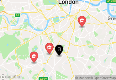 Closest campuses from Furzedown Student Village