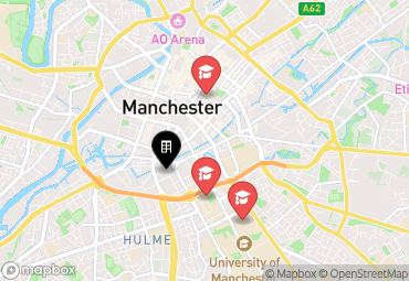 Closest campuses from Vita Student Manchester - First Street