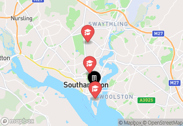 Closest campuses from Vita Student Southampton - Richmond House