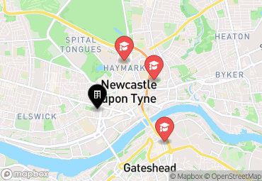 Closest campuses from Newcastle 1