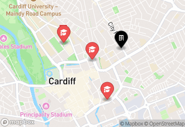 Closest campuses from The Neighbourhood Cardiff