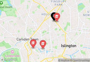 Closest campuses from Chapter Highbury