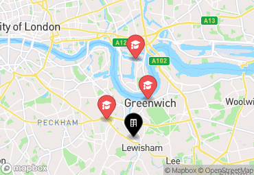 Closest campuses from Chapter Lewisham