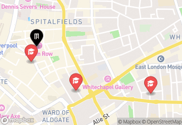 Closest campuses from Chapter Spitalfields