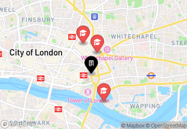 Closest campuses from urbanest Tower Bridge