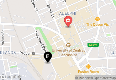 Closest campuses from Leighton Hall