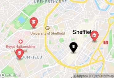 Closest campuses from The Moor