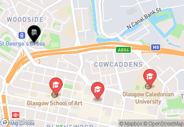 Closest campuses from true Glasgow