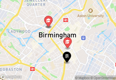 Closest campuses from 88 Bromsgrove House