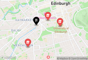 Closest campuses from Vita Student Edinburgh - Fountainbridge