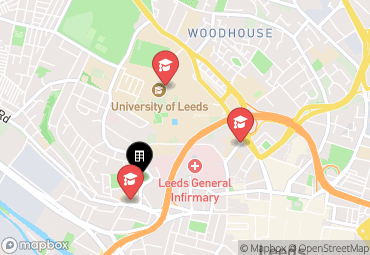 Closest campuses from Sycamore House