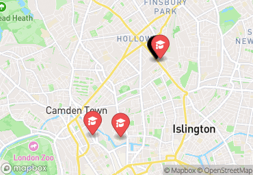 Closest campuses from Chapter Highbury II