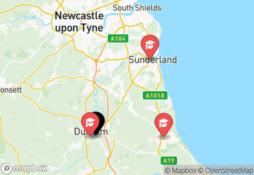 Closest campuses from Houghall Court