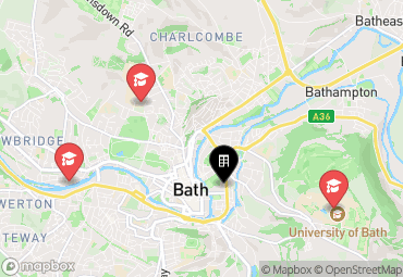 Closest campuses from Student Castle Bath