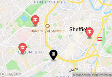 Closest campuses from LIV Student Sheffield