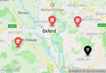 Closest campuses from Between Towns Court