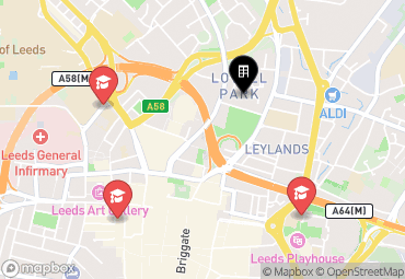 Closest campuses from Lovell Park