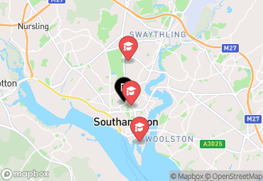 Closest campuses from Southampton Crossings