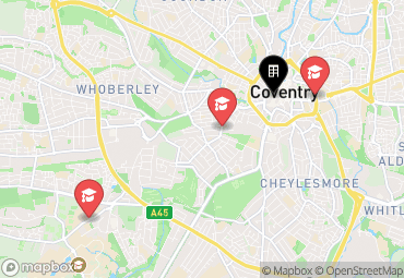 Closest campuses from Market Way