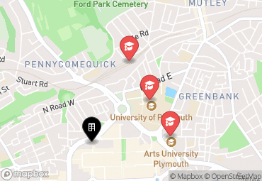 Closest campuses from Aspire House