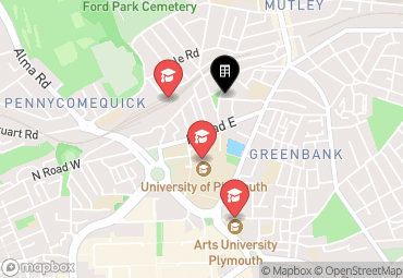 Closest campuses from Richmond Lodge