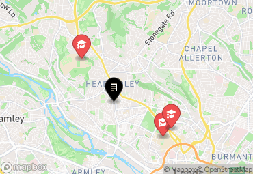 Closest campuses from Cardigan Road Flats