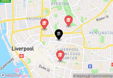 Closest campuses from X1 Arndale House