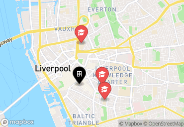 Closest campuses from X1 Liverpool One