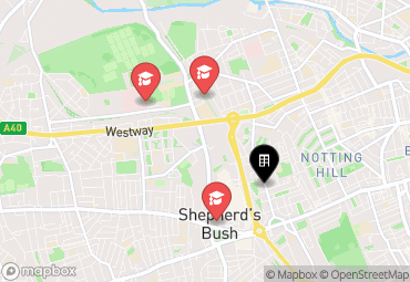 Closest campuses from Yara Central, Holland Park