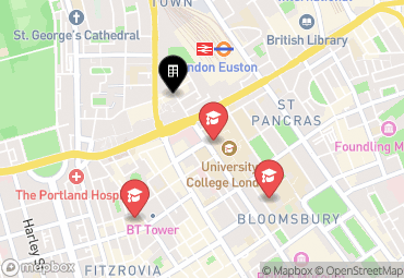 Closest campuses from Anglo Euston