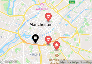 Closest campuses from Canvas Manchester