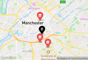 Closest campuses from Vita Student Manchester - Circle Square