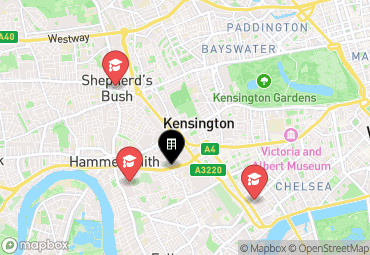 Closest campuses from Anglo West Kensington