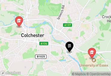 Closest campuses from Hythe Mills